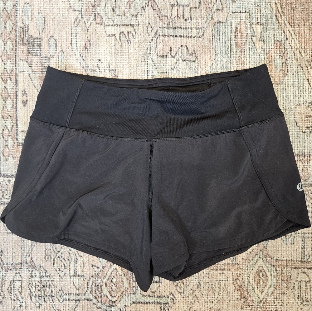 Lululemon Athletica Black Athletic Shorts